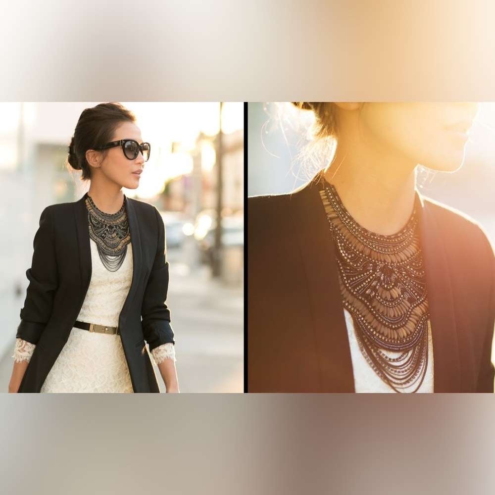 Stella & Dot Virginia Bib Statement Necklace